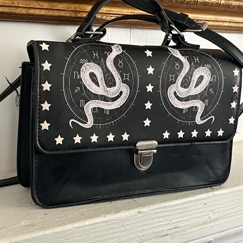 Black Snake design Bag